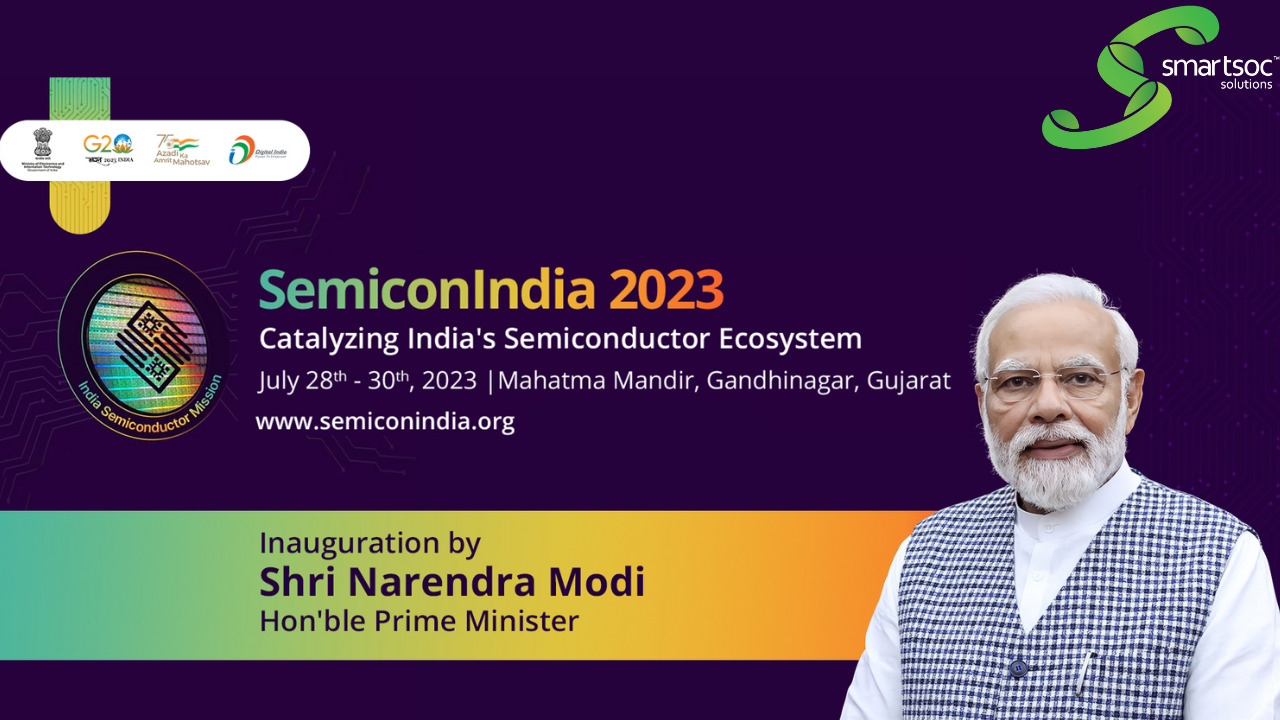 SmartSoC at SemiconIndia 2023 Conference
