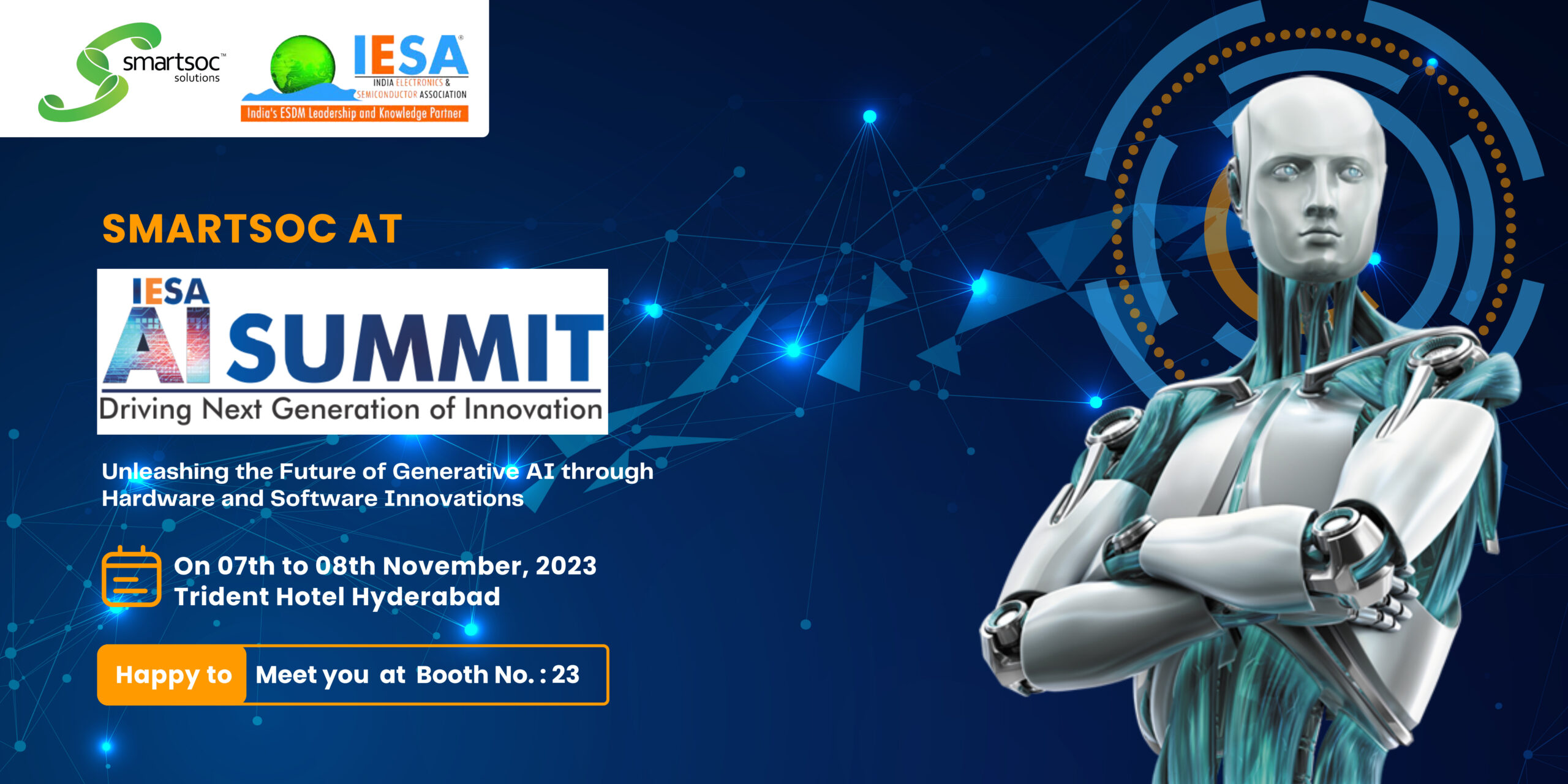 SmartSoC Solutions at AI Summit 2023