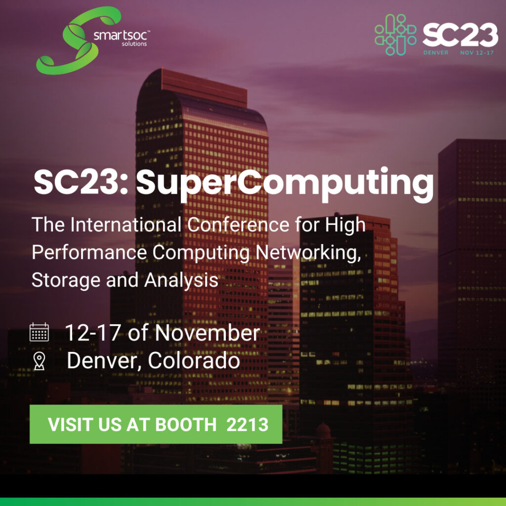 SmartSoC at SC23 Super Computing