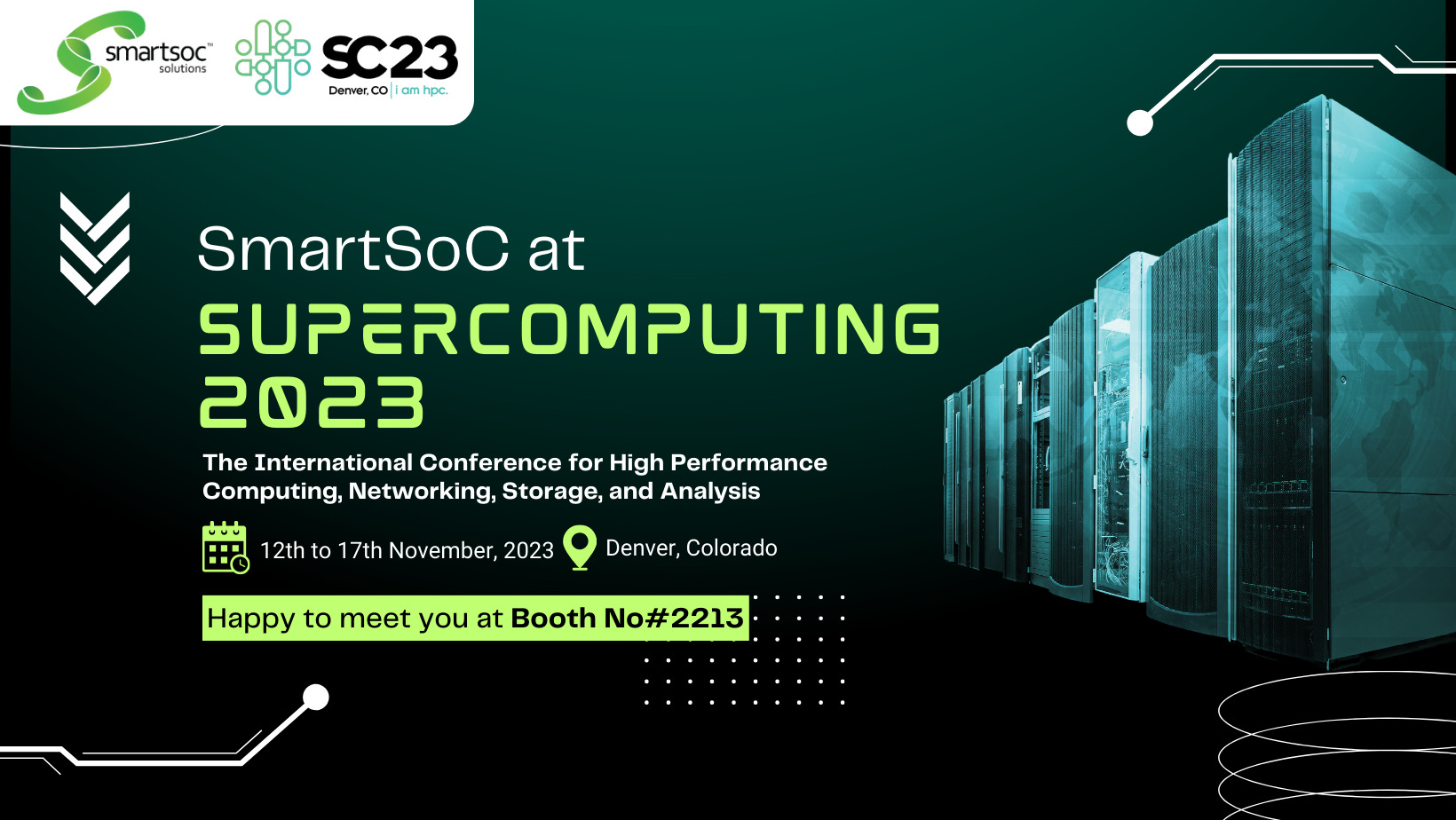 SmartSoC at SC23 Super Computing 2023