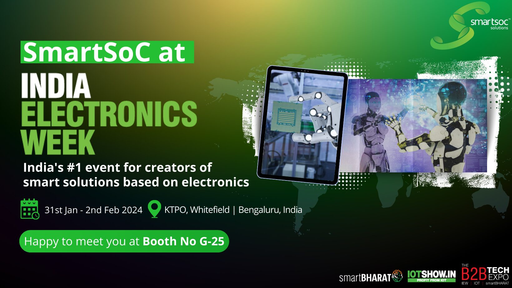 SmartSoC at India Electronics Week 2024